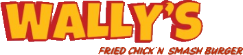 Wally's — Fried Chick'n Smash Burger