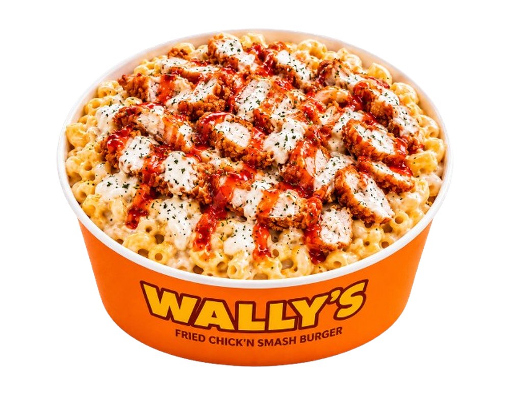 Bowl Crousty Coqui : coquillettes, sauce Crousty et tenders maison